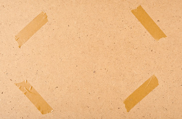Structure of extruded sawdust, fiberboard, MDF with masking tape. Background