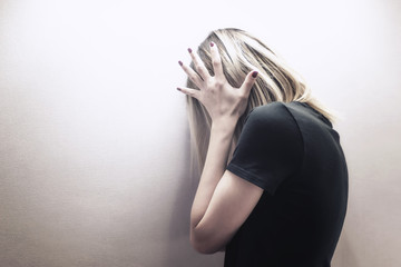 Stop Sexual abuse Concept, stop violence against Women, international women's day