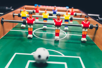 table football soccer game players (kicker)