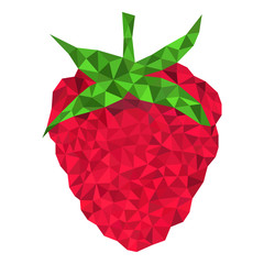 raspberry triangulation style