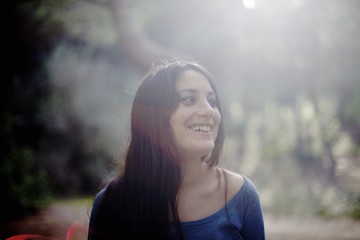 Beautiful pregnant woman