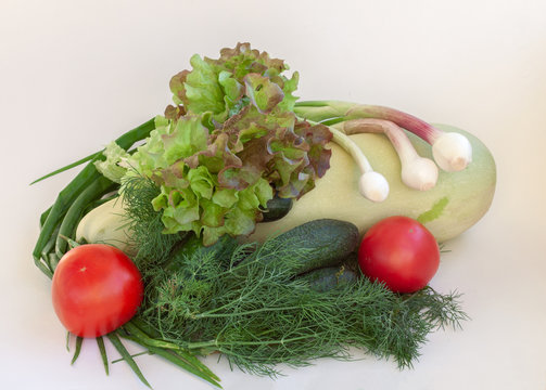Fresh vegetables. Vegetarian food