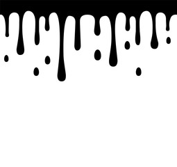 Splashing Black And White vector Irregular Rounded Lines Background for modern flat web site design.