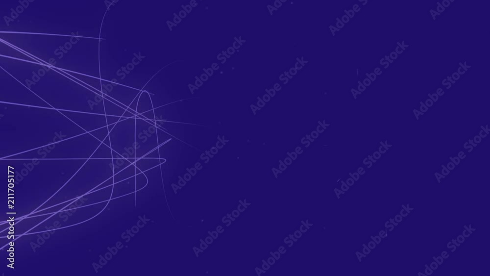 Poster abstract geometric composition from chaotic moving nodes random connected