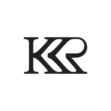 KKR logo letter design