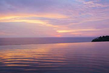 Obraz premium Sunset sky background.