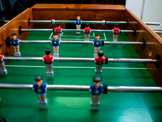 2018, Football, Blur Background, Table Football Game. Final. 