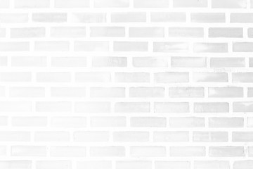 Vintage white light Square brick wall background
