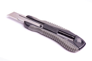 Paper knife isolated on white background