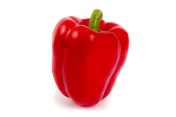 red pepper  isolated on white background