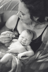 Newborn Baby Smiling - 211713534