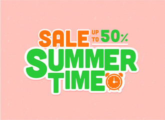 Summer Sale vector illustration