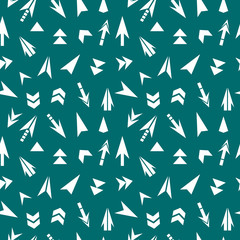 abstract arrow of seamless pattern
