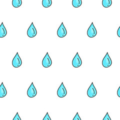 water seamless pattern