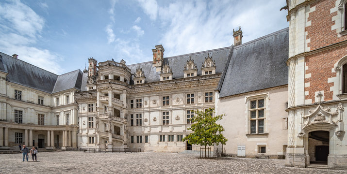 France, Blois, Blois Royal Castle, Chateau Royal de Blois, 