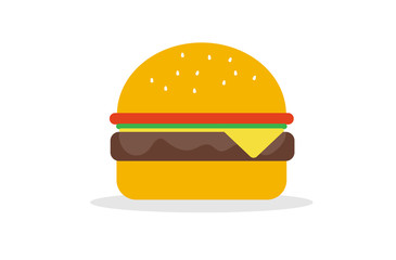 Vector of hamburger