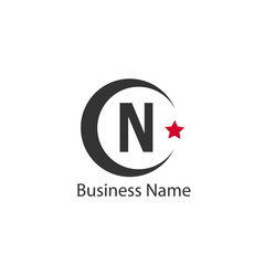 Letter N Logo Template Design