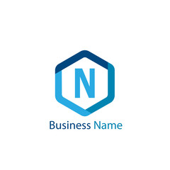 Letter N Logo Template Design