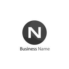 Letter N Logo Template Design