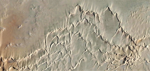 ghosts stretching, abstract photography of the deserts of Africa from the air, bird's eye view,...