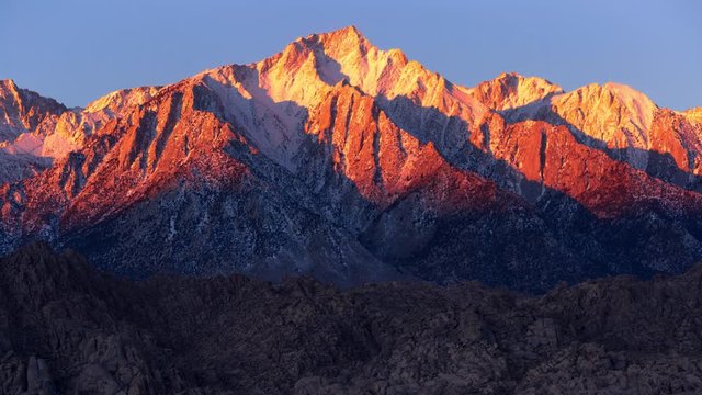 Sierra Nevada Mountain Sunrise
