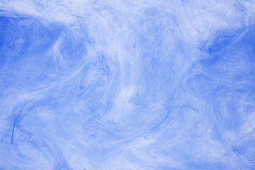 blue ink water background
