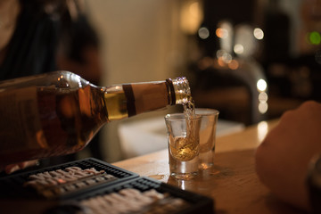 bartender and details