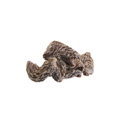 Dried salted peach (Chinese plum, Japanese apricot) on background