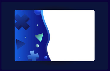 background with bright colors and minimalistic design