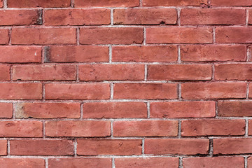 red brick wall