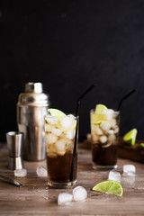 Cuba Libre Rum Cocktail