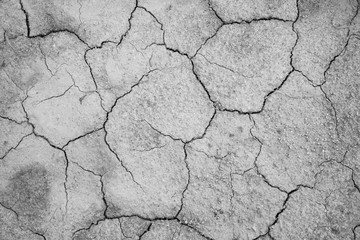 Dry land background.cracked ground.cracked soil or mud pattern.drought problem from nature warming disaster.