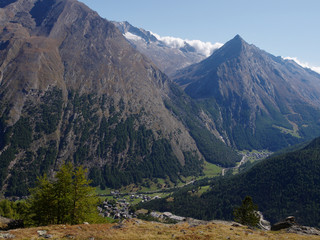 サースフェーの風景