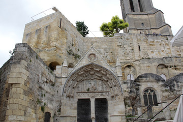 église monolithique de St Emilion