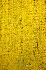 Naklejka premium Wood painted in yellow