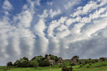 Obraz premium Route: Comanegra and Pic de les Bruixes