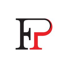 FP logo letter design