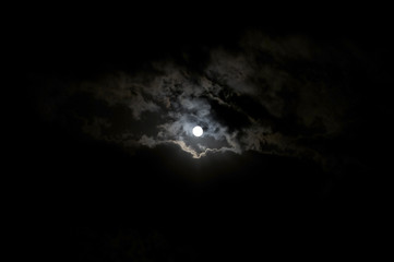 dramatic moon