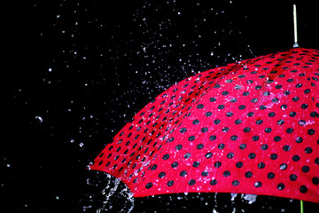 rain drop umbrella isolated
