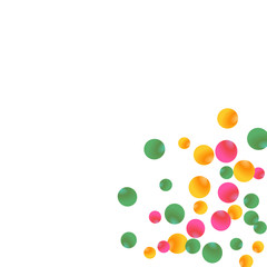 Modern background with bubbles. Cute Pattern for Postcard, Print, Banner or Poster. Vector Texture in Trendy Style