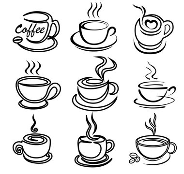 112 4 Best Coffee Cup Drawing Images Stock Photos Vectors Adobe Stock