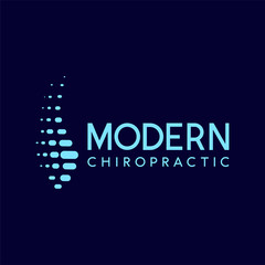 Chiropractic vector Logo Icon element. Medical design collection. Vector illustration