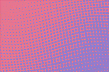 Background with wave dotted lines. Halftone pattern. Design in pop-art style, comic book. Retro, vintage backdrop.