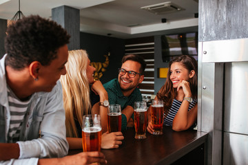 Meeting some interesting people at a bar