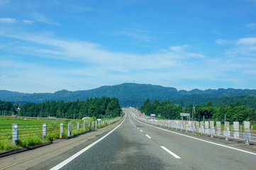 Naklejka premium 高速道路