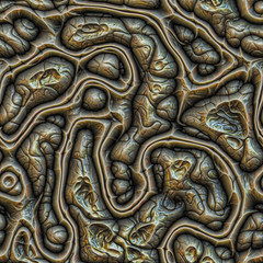 3d effekt - abstrakt Fraktal illustration