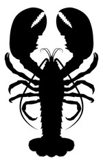 Lobster Silhouette