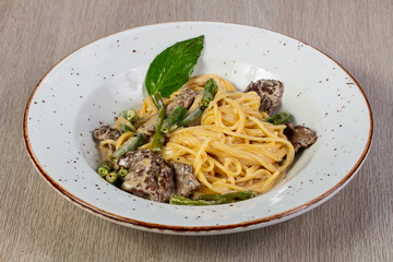 Pasta with beef
