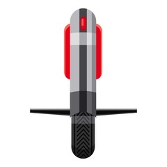 Monowheel balance vehicle icon. Cartoon illustration of monowheel balance vehicle vector icon for web design © ylivdesign