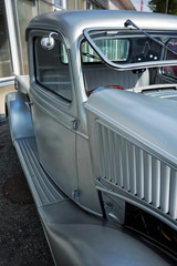 Fototapeta na wymiar Vintage Car Front Detail